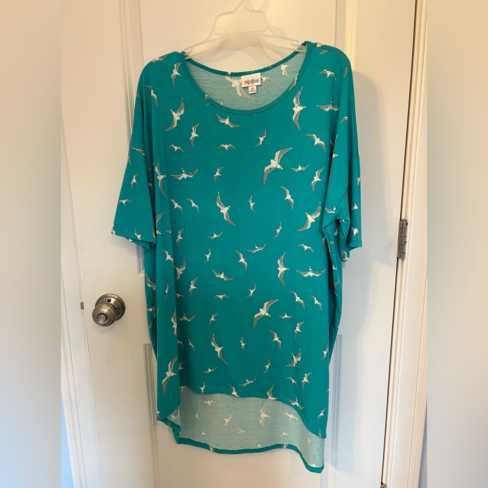 Lularoe Irma tunic seagulls birds